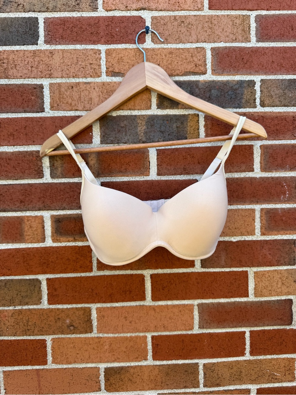Wacoal Beige Full Coverage Underwire T-Shirt Bra Size 34D